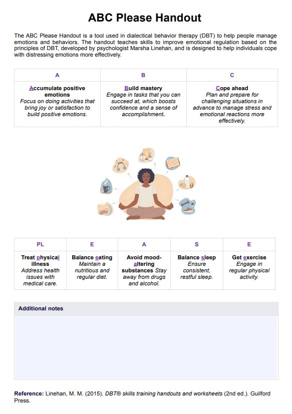 DBT Treatment Plan & Example | Free PDF Download