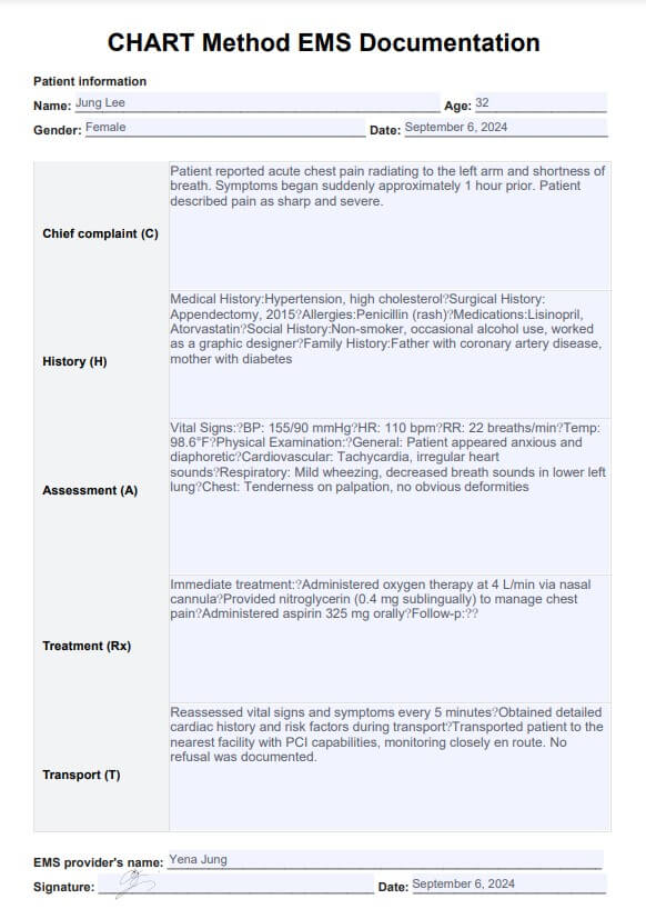 Diagrammetod EMS PDF Example