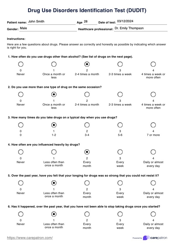 DUDIT PDF Example