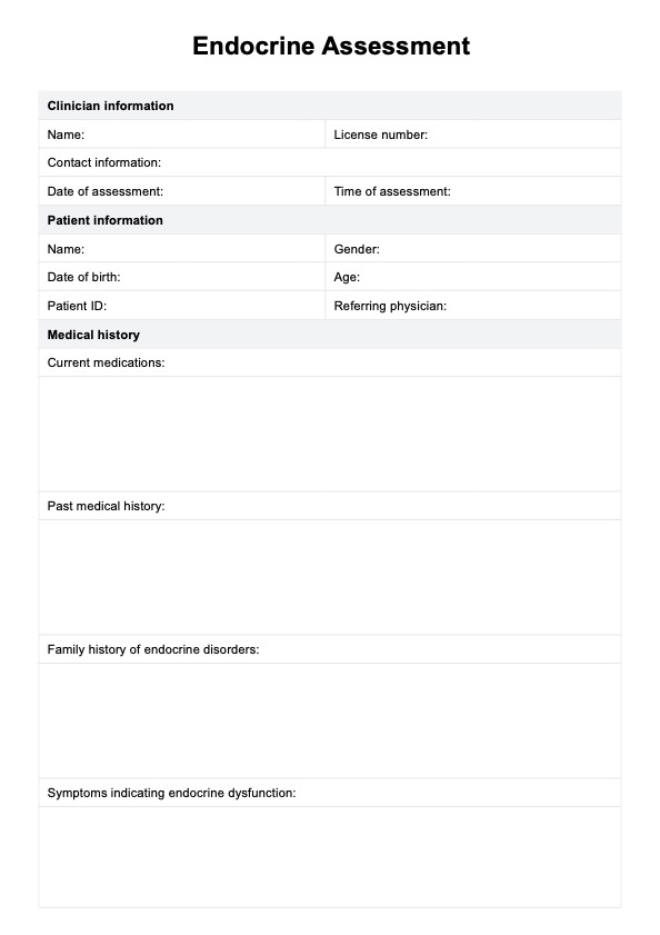 Penilaian Endokrin PDF Example