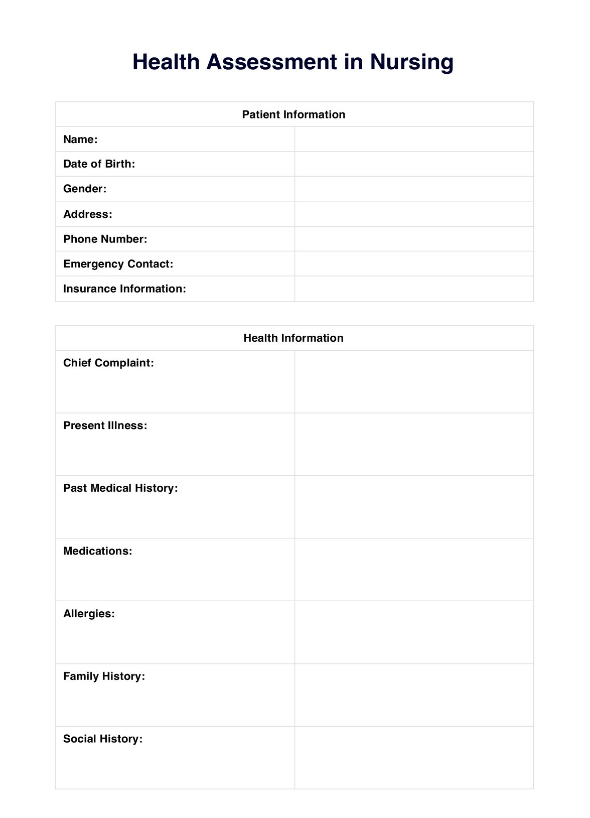 Health Assessment in Nursing PDF Example