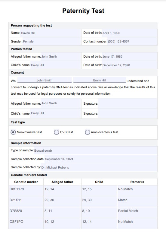 Paternitas PDF Example