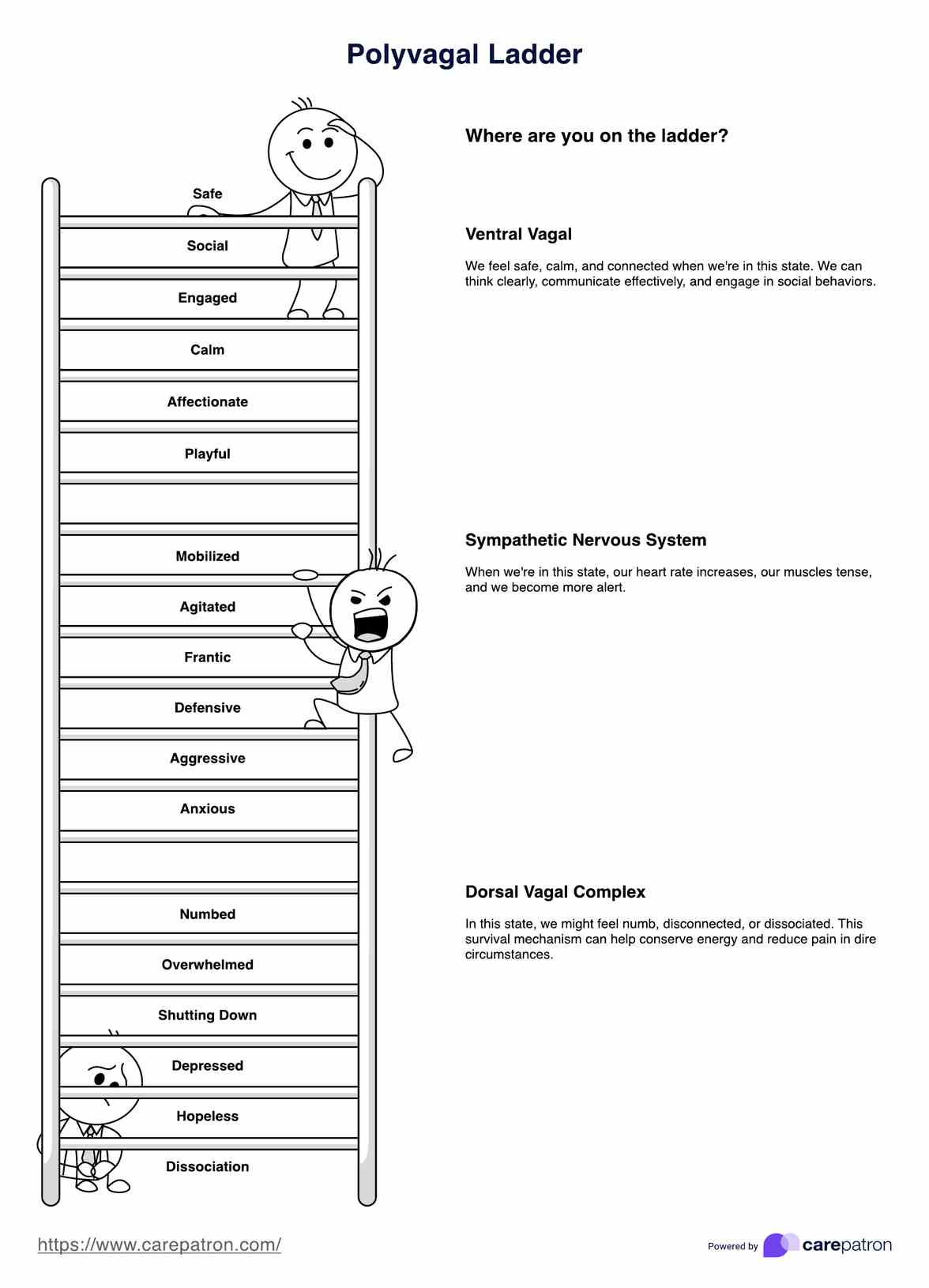 Polyvagal Ladder PDF Example