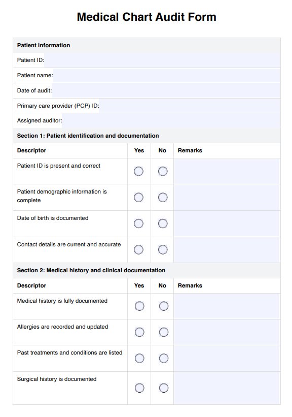 Patient Tracker Template & Example | Free PDF Download