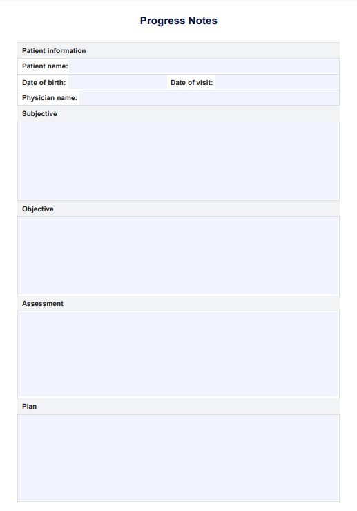 Edistymismuistiinpanomalli PDF Example