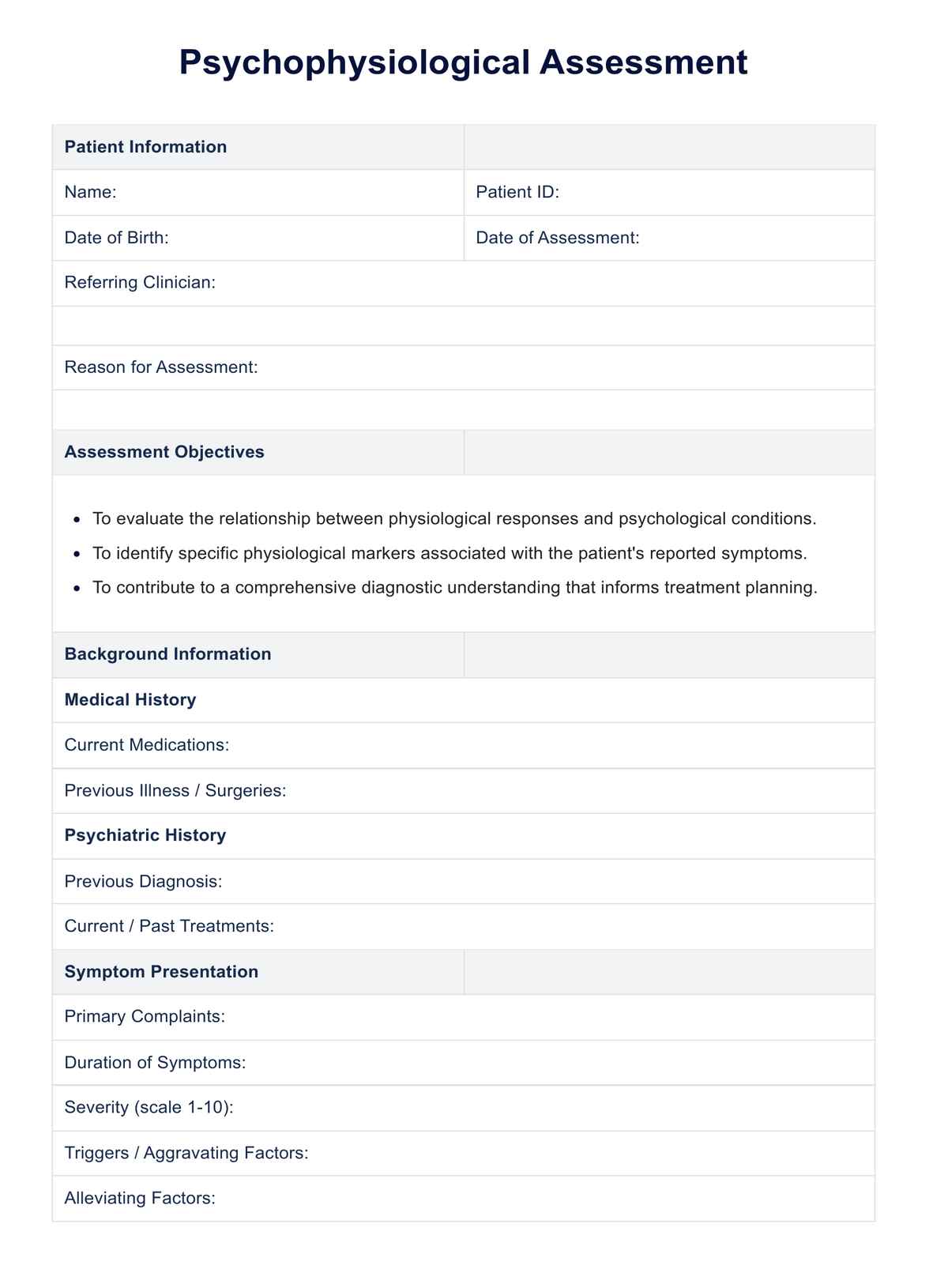 Psychophysiological Assessment PDF Example