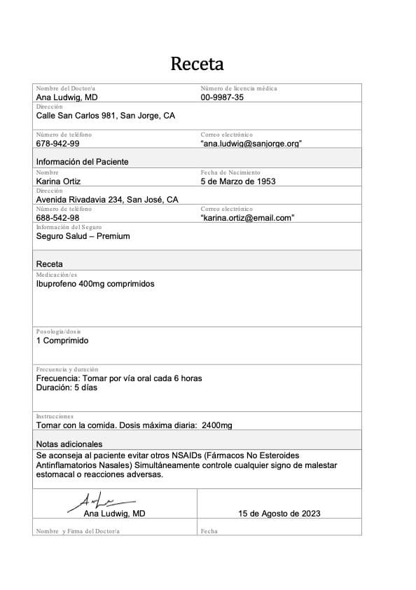 plantilla de nota de los médicos para el trabajo faltante