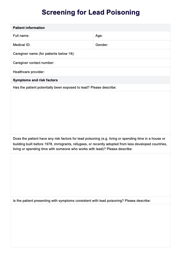 Face Sheet (Medical) & Example | Free PDF Download