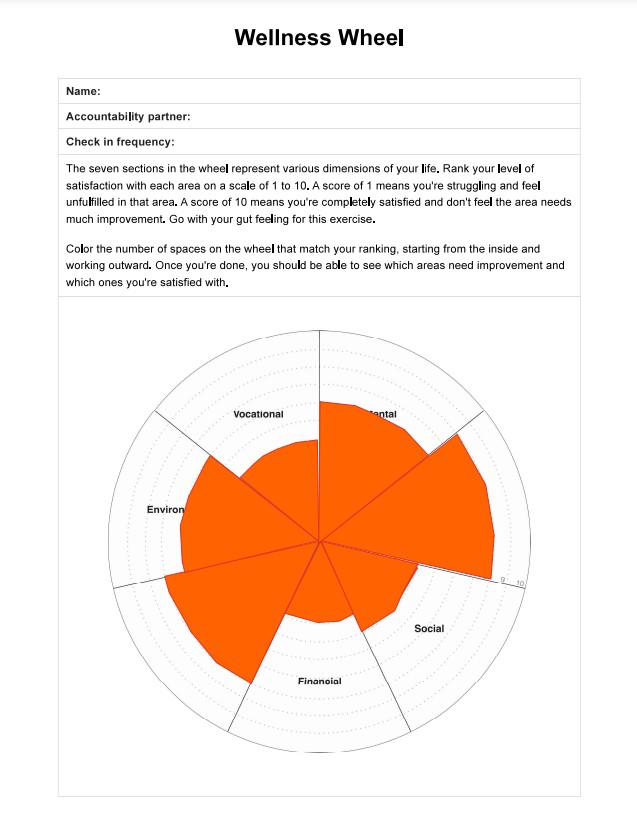 Roda Kesihatan PDF Example