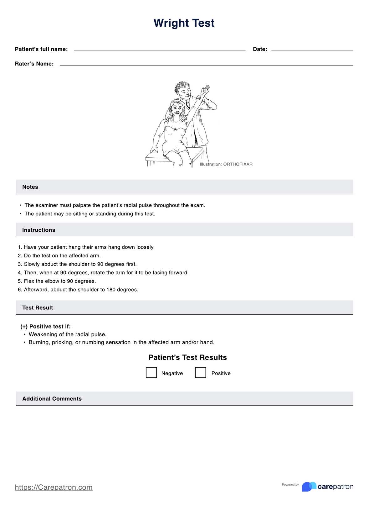 Wright Test PDF Example