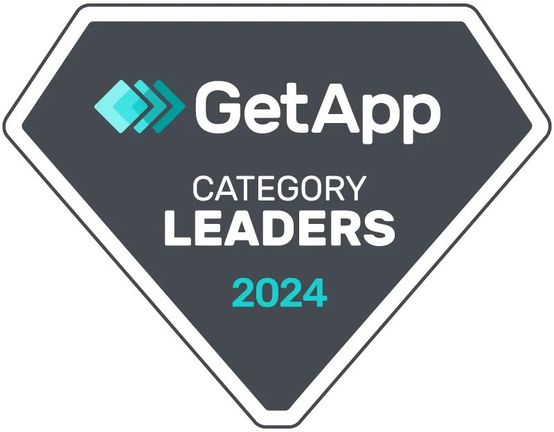 GetApp category leaders award symbol