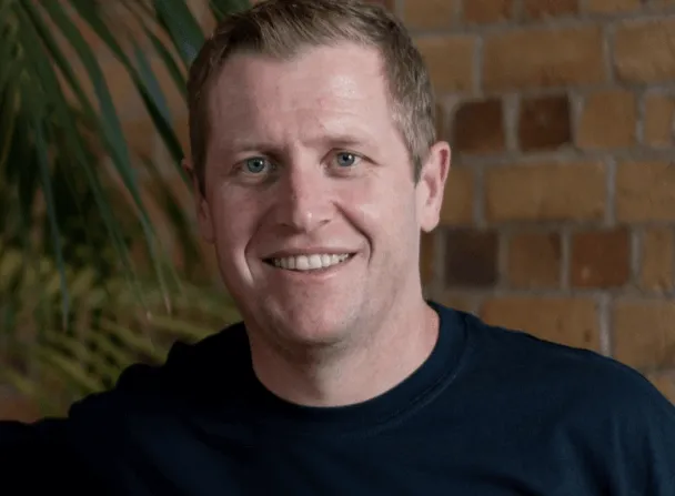 A image of a smiling man