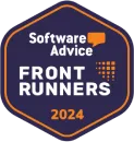Software Advice Front Runners 2024 Badge